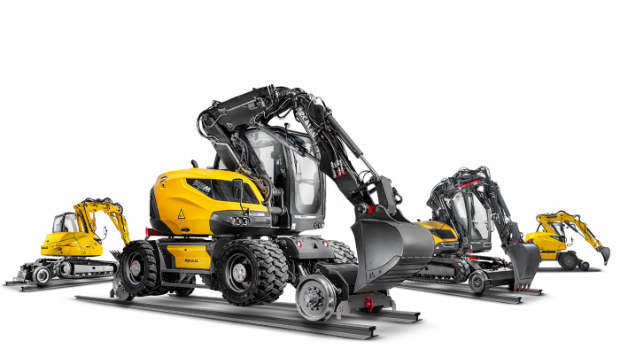 Demiryolu-Yol ekskavatörleri